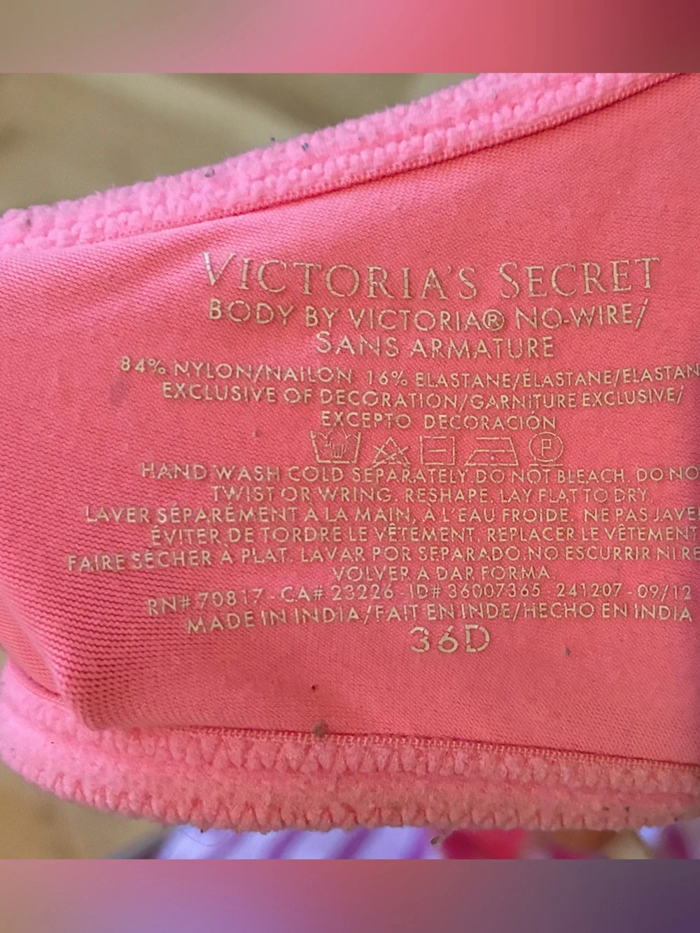 Women’s Push-Up Bra - Pink